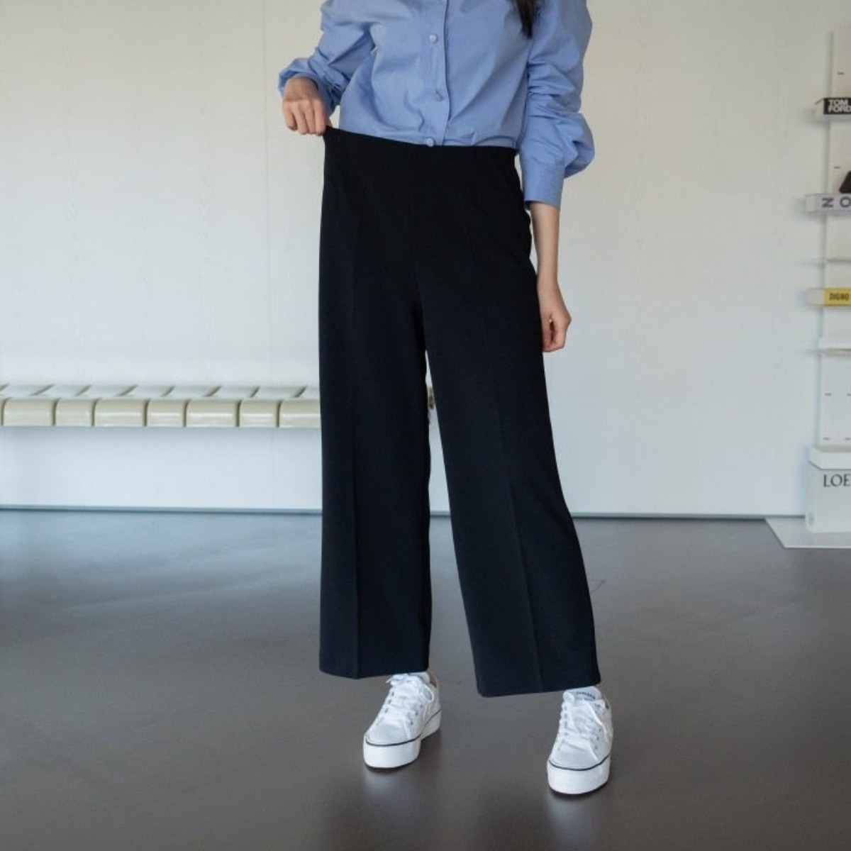 아델라이크 빅사이즈여성의류  여성팬츠세미와이드밴드바지하이웨이스트밴드바지통바지여자와이드슬랙스밴딩슬랙스밴딩골프바지골프연습장옷와이드핏가을슬랙스히든밴딩국내생산바지스판슬랙스88사이즈 48,000원