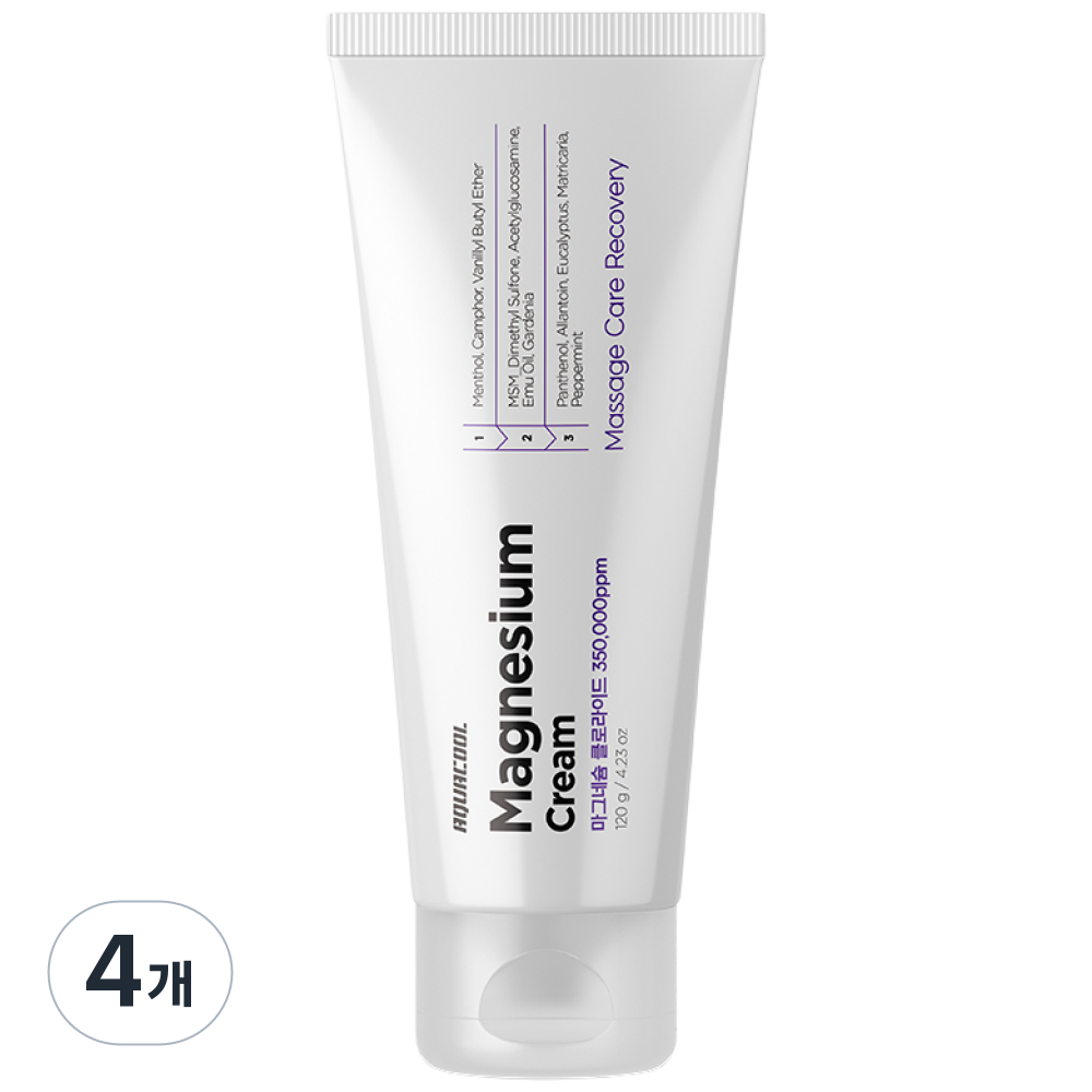 아쿠아쿨 마그네슘 크림 / 350000ppm, 쿨+핫 바르는 마사지케어 46,180원
