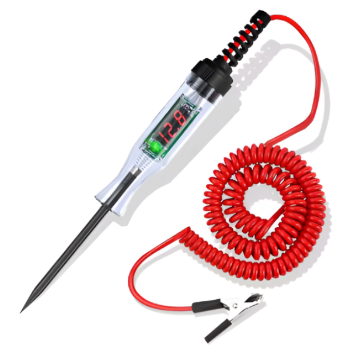 LED 디지털 배선테스터기 단선체크 접지 전압 검전기 자동차 전기 테스타기 3,900원