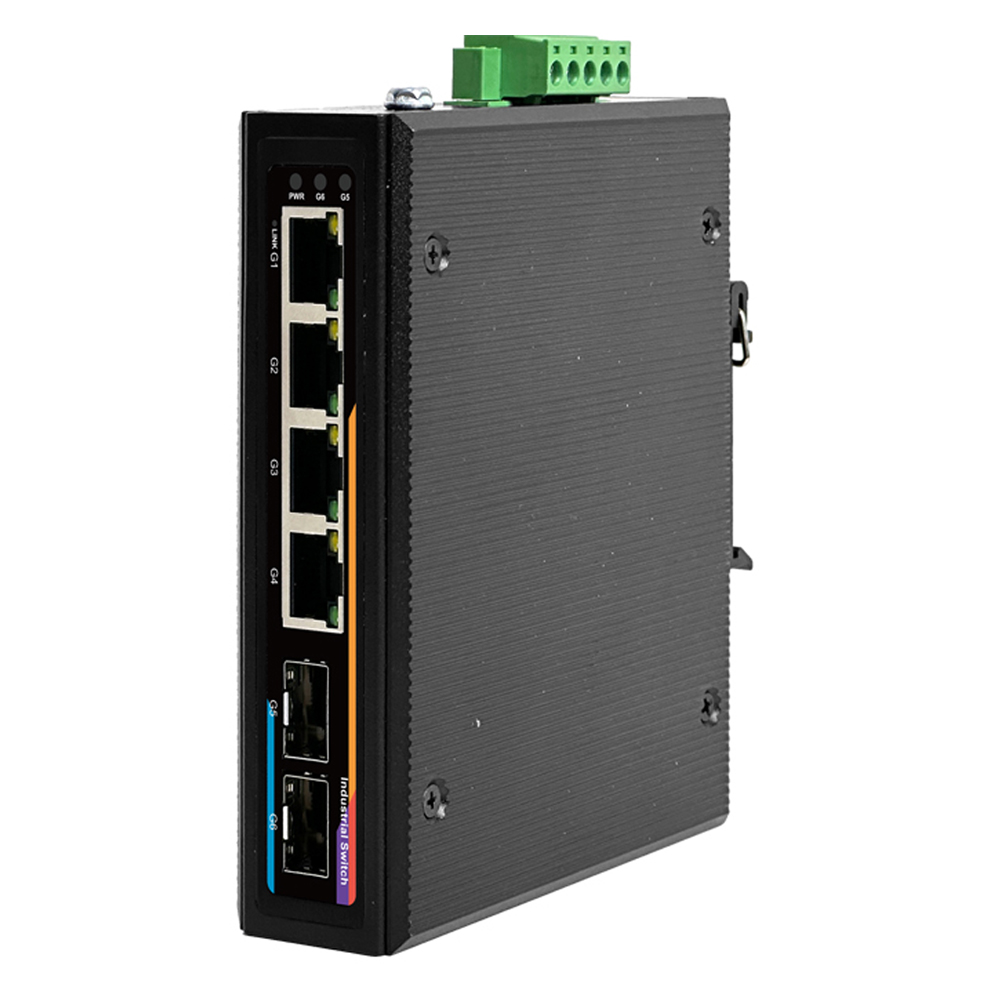 넥스트유 피아문 4포트 TP 2SFP 산업용 기가비트 POE 스위칭허브 151,500원