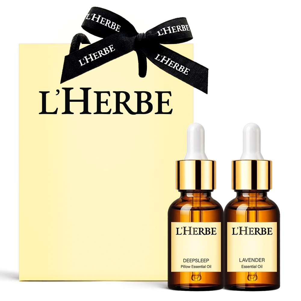 [릴랙싱 선물] 르에르베 숙면2종세트 수면에좋은 잠잘오는 불면증 스트레스 천연 아로마 테라피 에센셜 오일, 2개, 10ml 59,900원