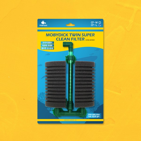모비딕 스펀지여과기 슈퍼쌍기 CF-L, 단품, 1개 7,490원