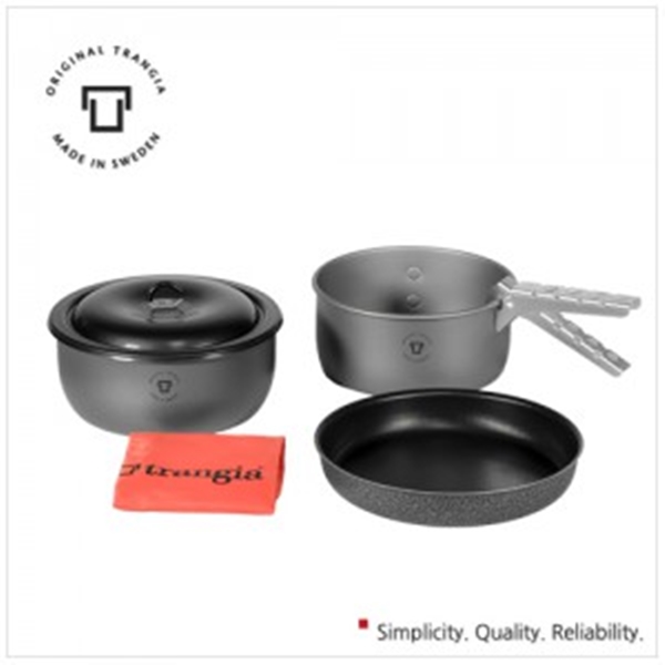 [트란지아] 캠핑 여행용 툰드라3 경질 코펠 세트 [403253]_특가세일! 111,000원