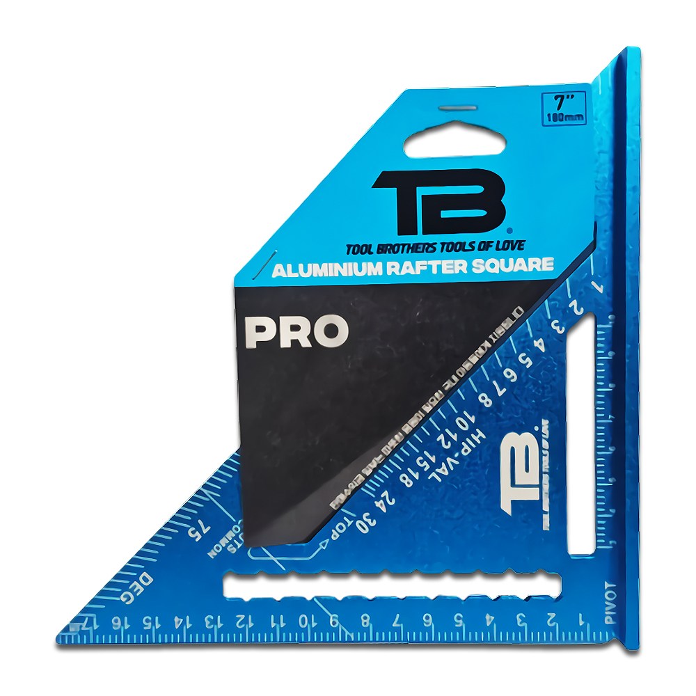 TB 툴브라더스 알루미늄 삼각자 각도자 스피드스퀘어 목공자 연귀자 180mm 12,200원