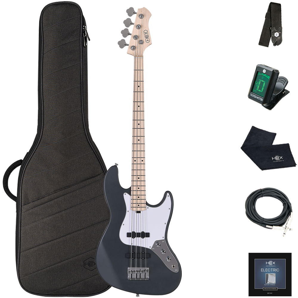 헥스 입문용 베이스 기타, B100M S/SG, GRAY, 1개 310,000원