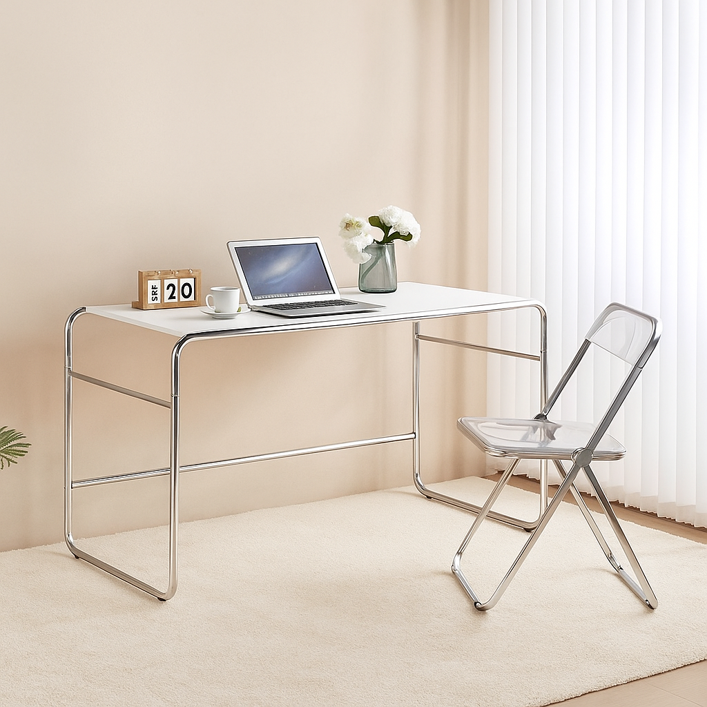 나인홈 클리어 모던데스크 다용도 테이블 미드센추리 철제 입식책상 1200 74,710원