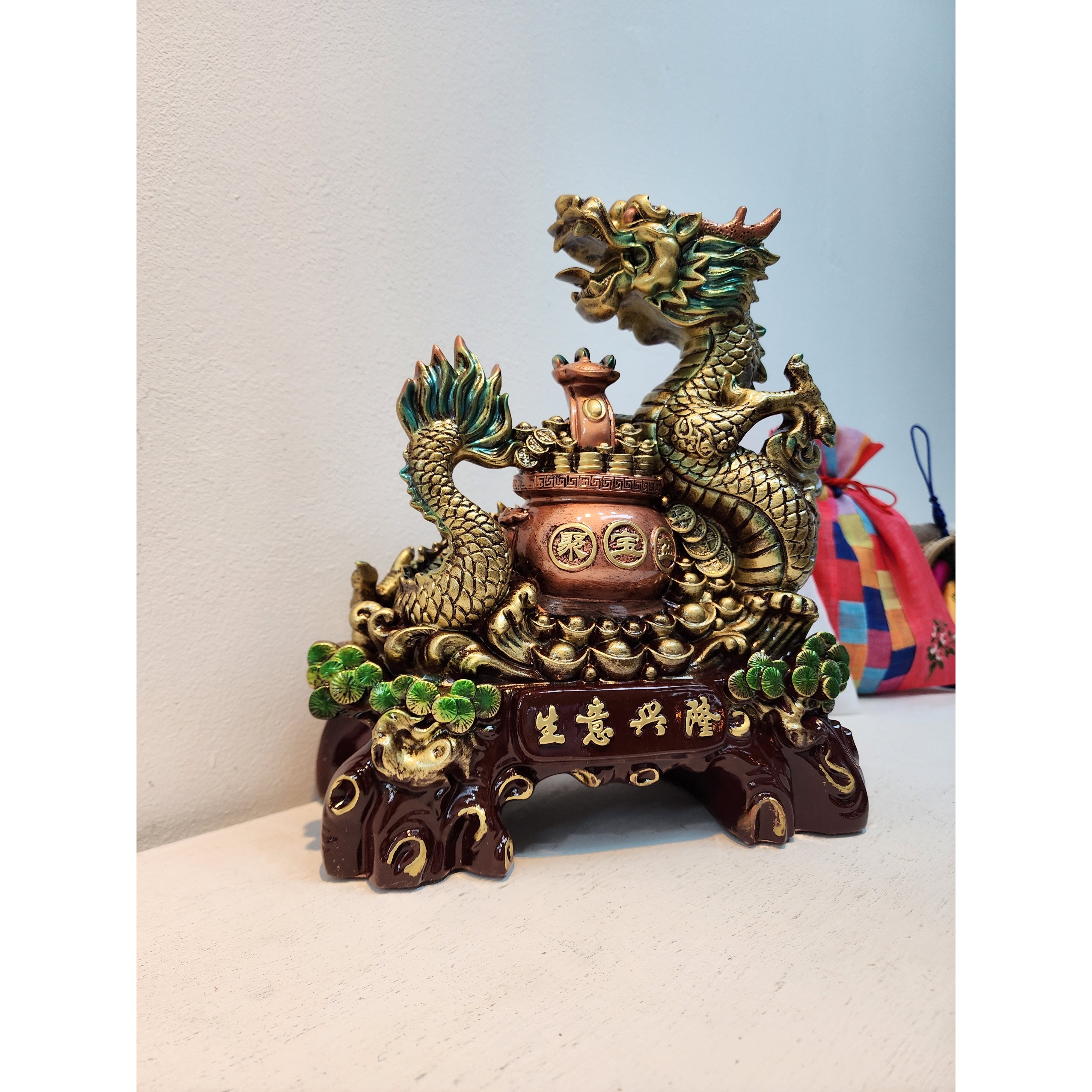 골드 용 장식 풍수 인테리어 소품 승진 개업 선물 74,800원