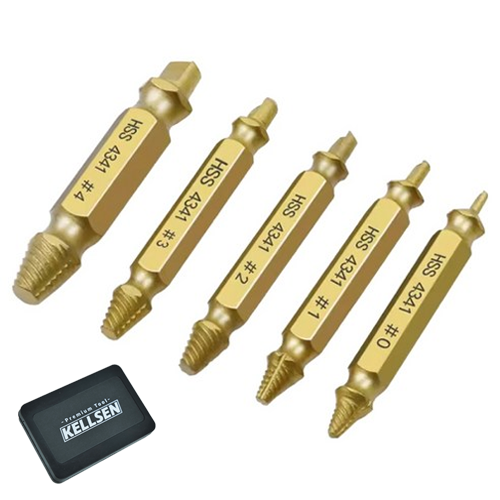 디케이켈슨 볼트 제거 리무버 5종 세트 금색, 1세트 6,500원