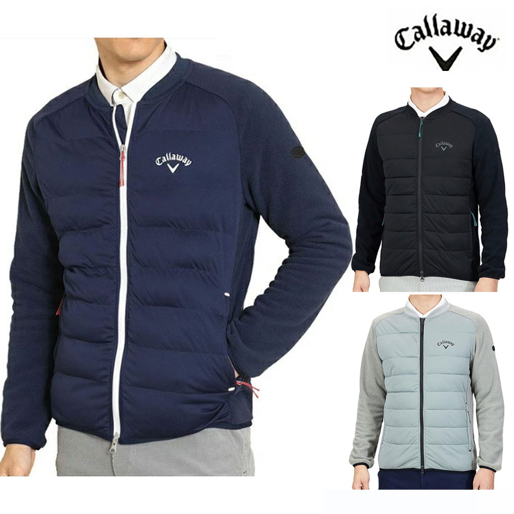 캘러웨이 C22217105 남자 골프 기모 양털 가을 겨울 바람막이 점퍼 패딩 자켓 192,000원