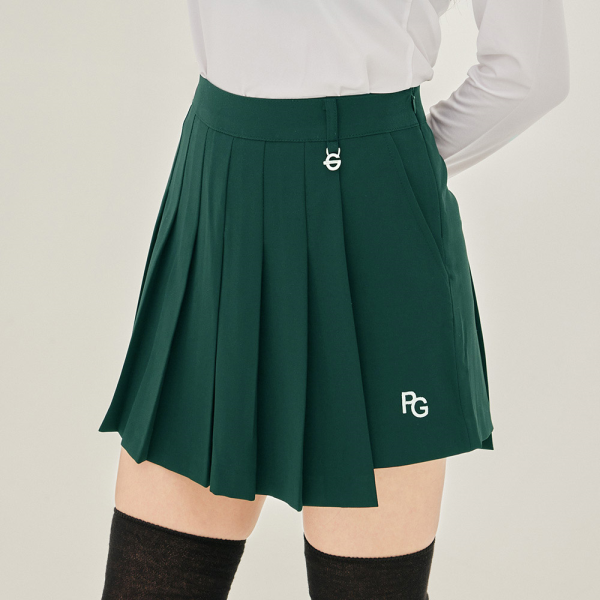 제이투제이 제이투제이 여성골프웨어 백밴딩 플리츠 랩반바지 85,000원