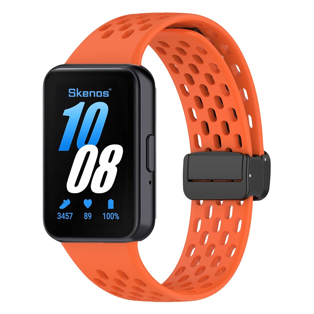 SKENOS 삼성 갤럭시 핏3 벤티드 스포츠 스트랩 마그네틱 디버클 통기성 착용감 좋은 호환 시곗줄 6,600원