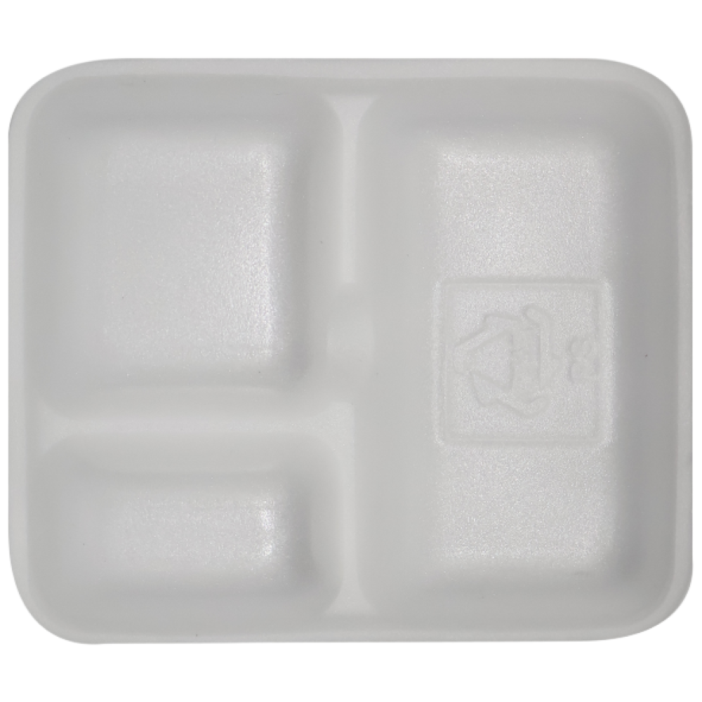 빌렉 PSP 3칸 찬기 중국집 단무지 양파 춘장 접시, 1세트, 2000개입 63,250원