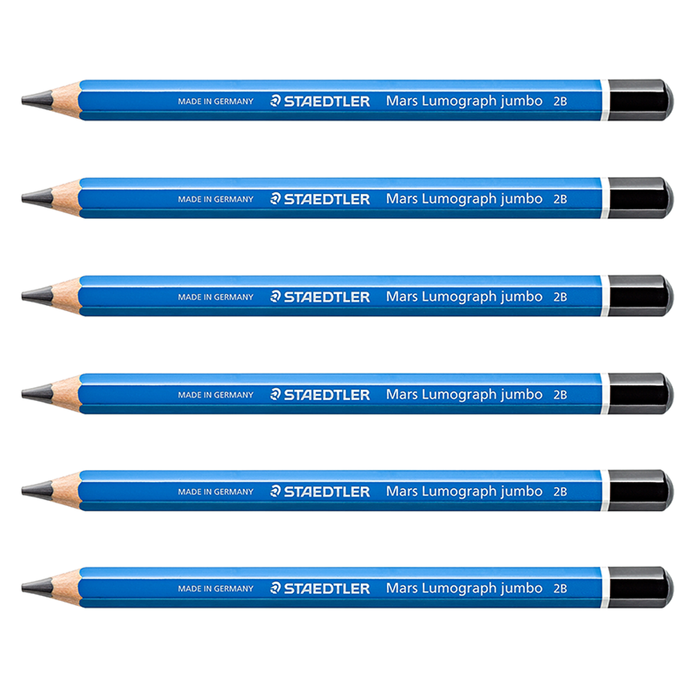 스테들러 마스 슈퍼 점보 연필 2B 9,400원