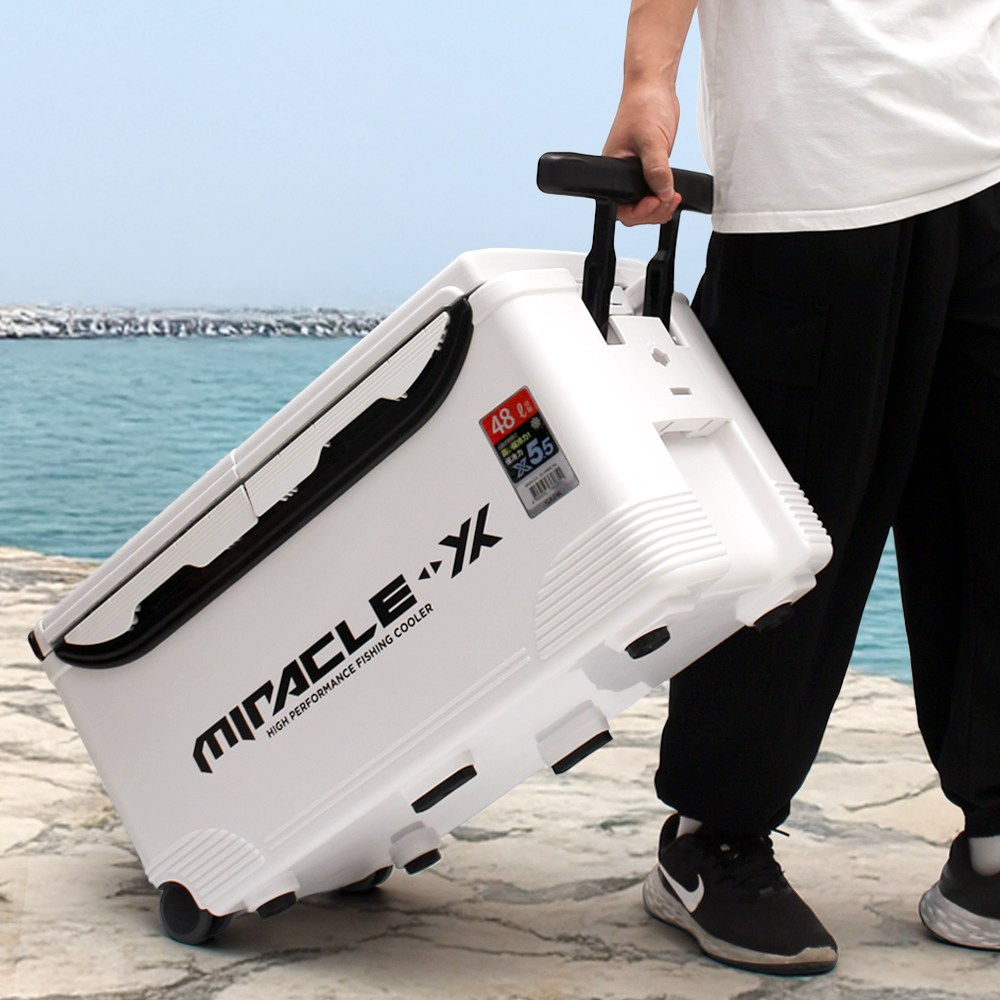 싸파 미라클X 아이스박스 48L SIC-048HE 아이스쿨러 캠핑용 낚시용, 48L, 단품 197,000원