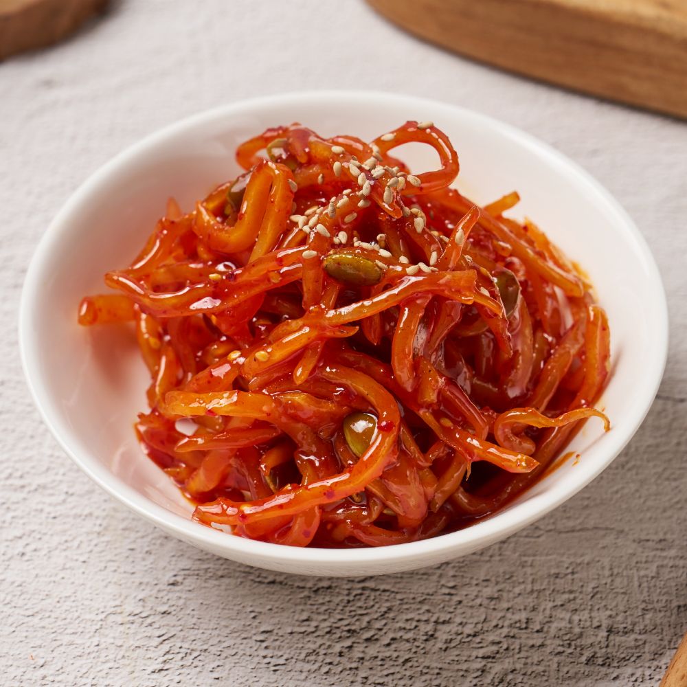 [엠마홈] 밥도둑 반찬 진미채조림 국내가공, 1개, 500g 23,300원