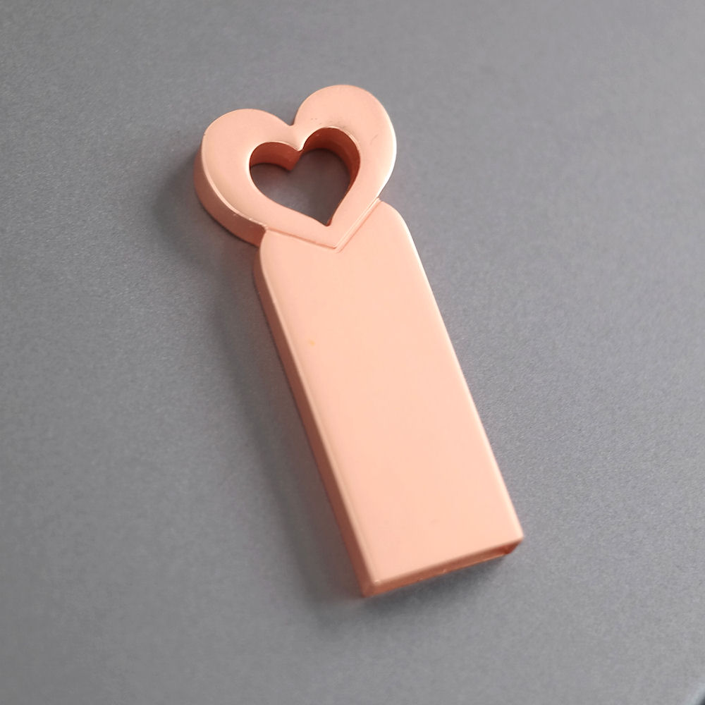 귀여운 메탈 USB 메모리 각인 단체 선물 L10 로즈골드 36,900원