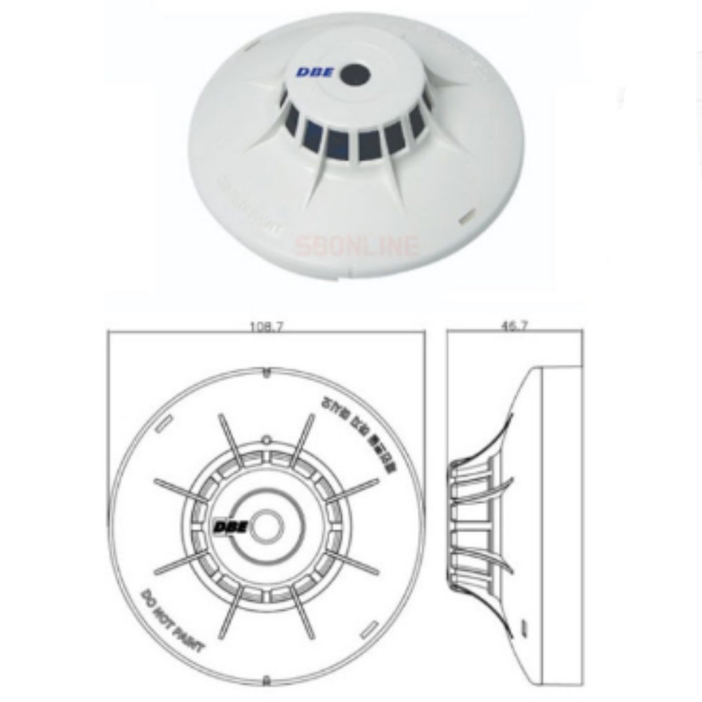 우창 방폭형 정온식 감지기 감지온도 70도 90도 1종 특종 화재 감지기 92,880원