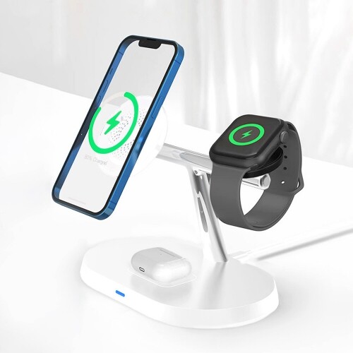 3in1 올인원 아이폰 맥세이프 갤럭시 아이팟 애플워치 무선충전기 36,000원