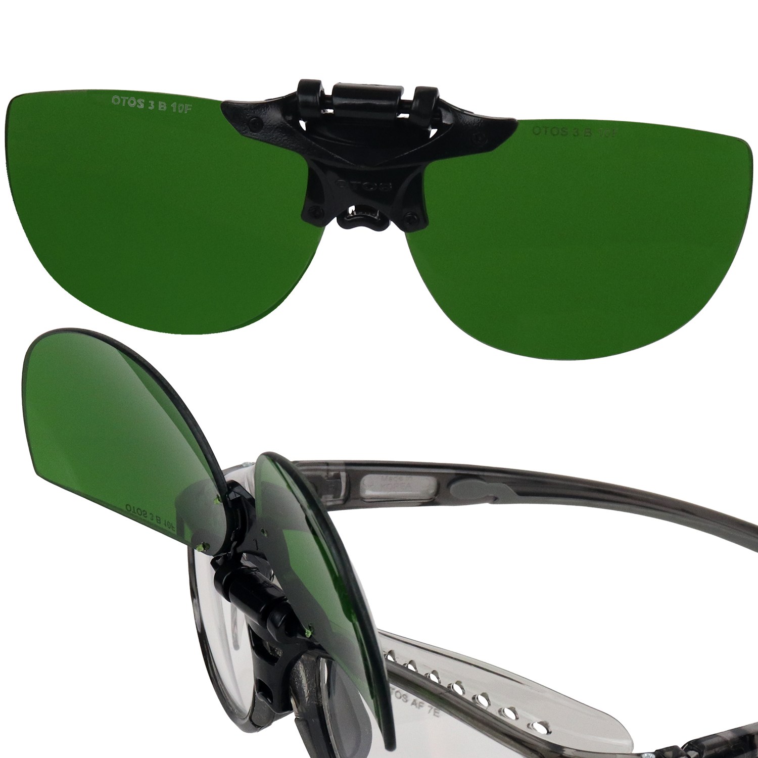 오토스 산업용 도수보안경 장착 보호안경 차광 클립형 커버렌즈 C-7I0IIB 12,420원