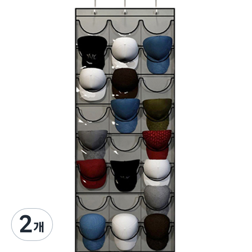 디오셀 24칸 걸이형 포켓 모자 정리함 19,680원