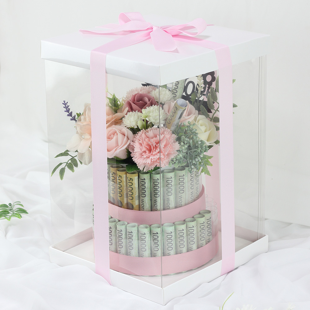 엔젤쿠키 머니롤 용돈케이크 어버이날 부모님선물 용돈박스 꽃 기념일 칠순 31,900원