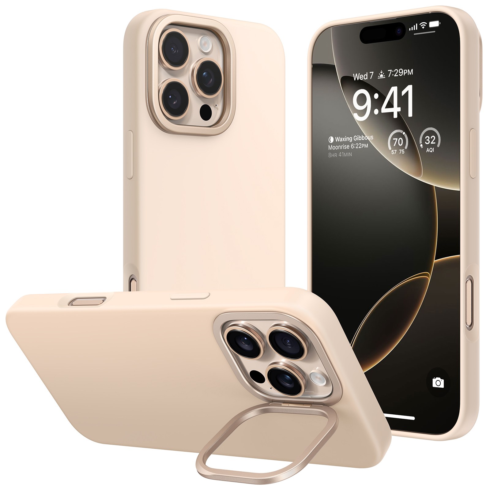 토라스 액상 실리콘 마그네틱 맥세이프 카메라 킥스탠드 휴대폰 케이스 Ostand D1 실리콘 22,960원