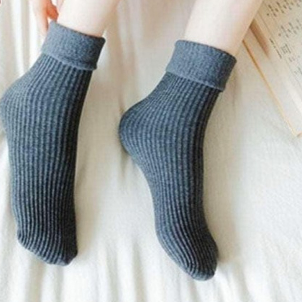 WithU_6P 기모 중목 set 양말 여성 패션 겨울양말 여성겨울양말 두툼 여성 코디 중목 겨울 패션 양말 여자 54,850원
