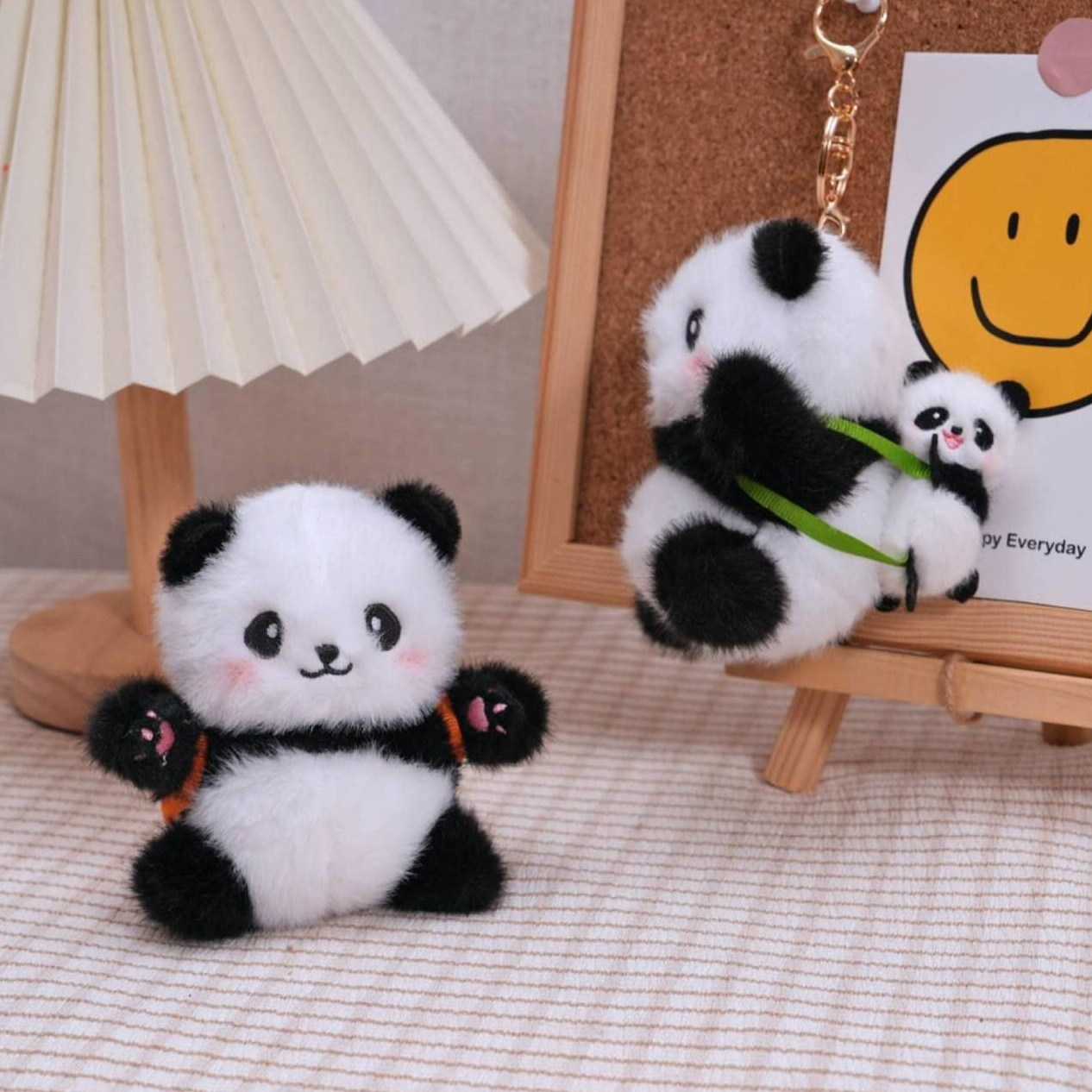 투빈하우스 판다 레서판다 어부바 미니 판다 인형 키링, 1개, 판다 어부바 키링 15,900원