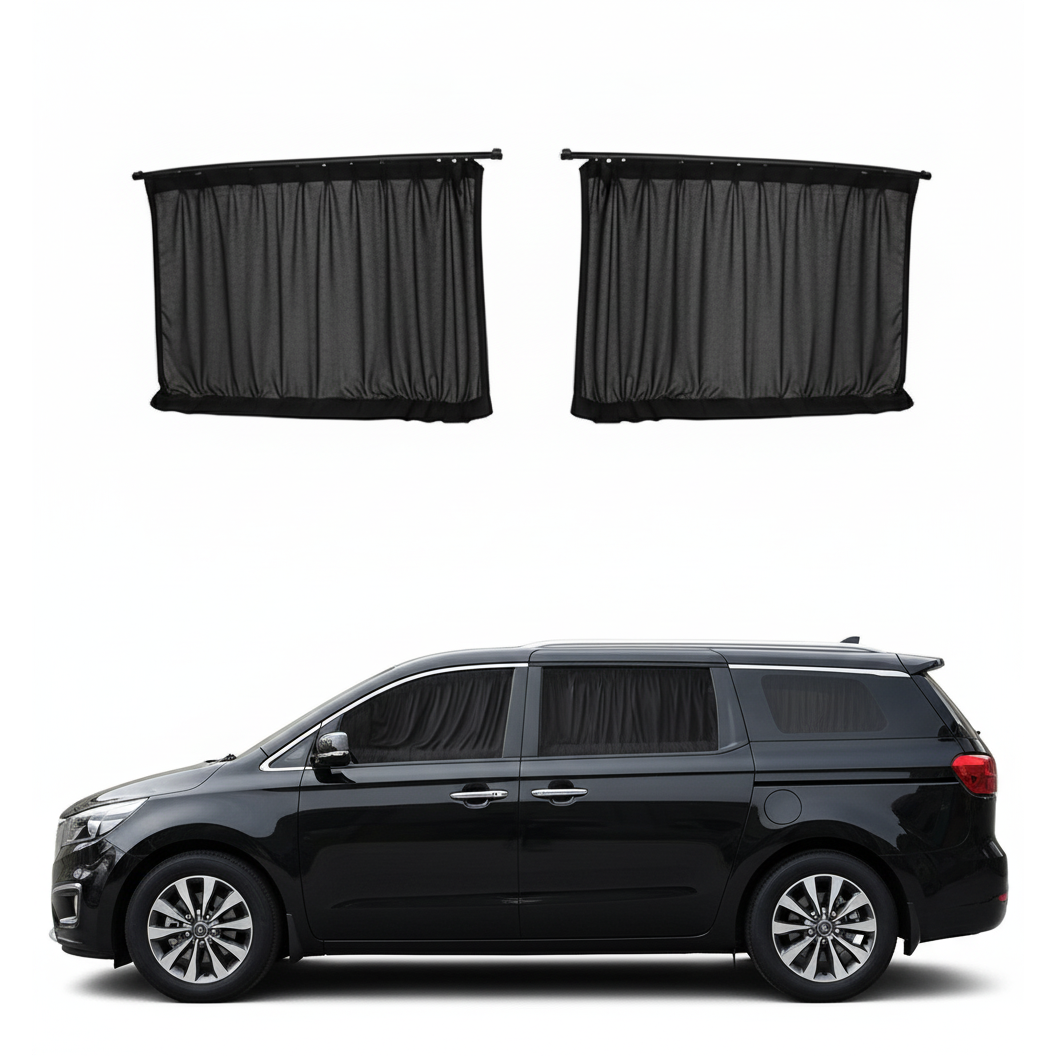 고고스 차량커튼 레일형 햇빛가리개 레이 카니발 팰리세이드 쏘렌토 스타리아 봉고3 포터2, 2개, 암막 16,800원
