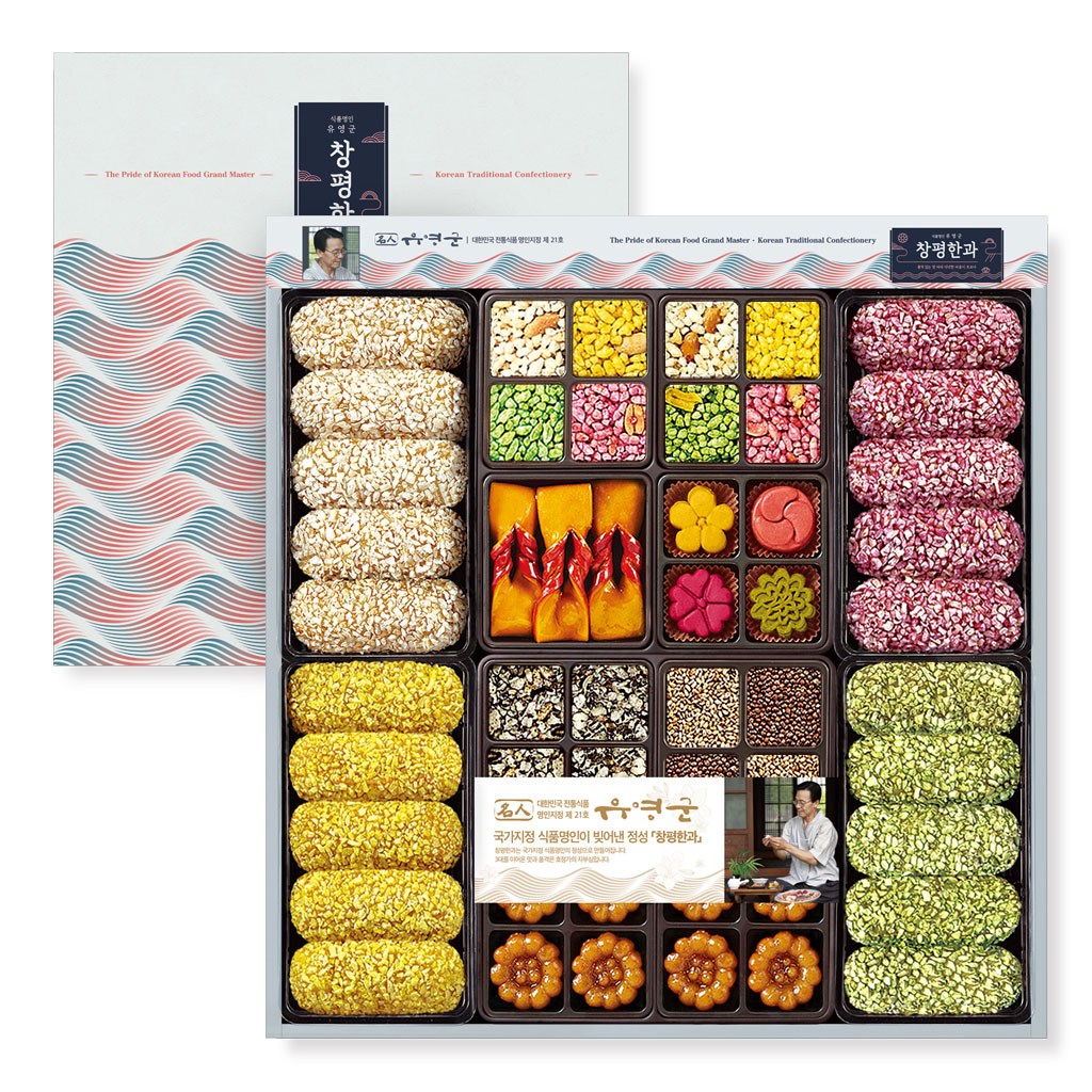 창평한과 선물세트 국화, 1개, 616g 54,470원