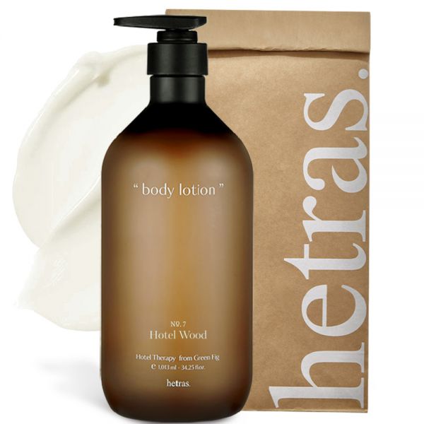 헤트라스 호텔 테라피 퍼퓸 바디로션 대용량 1013ml 향좋은 고보습 바디 크림 어메니티 호텔우드 17,900원