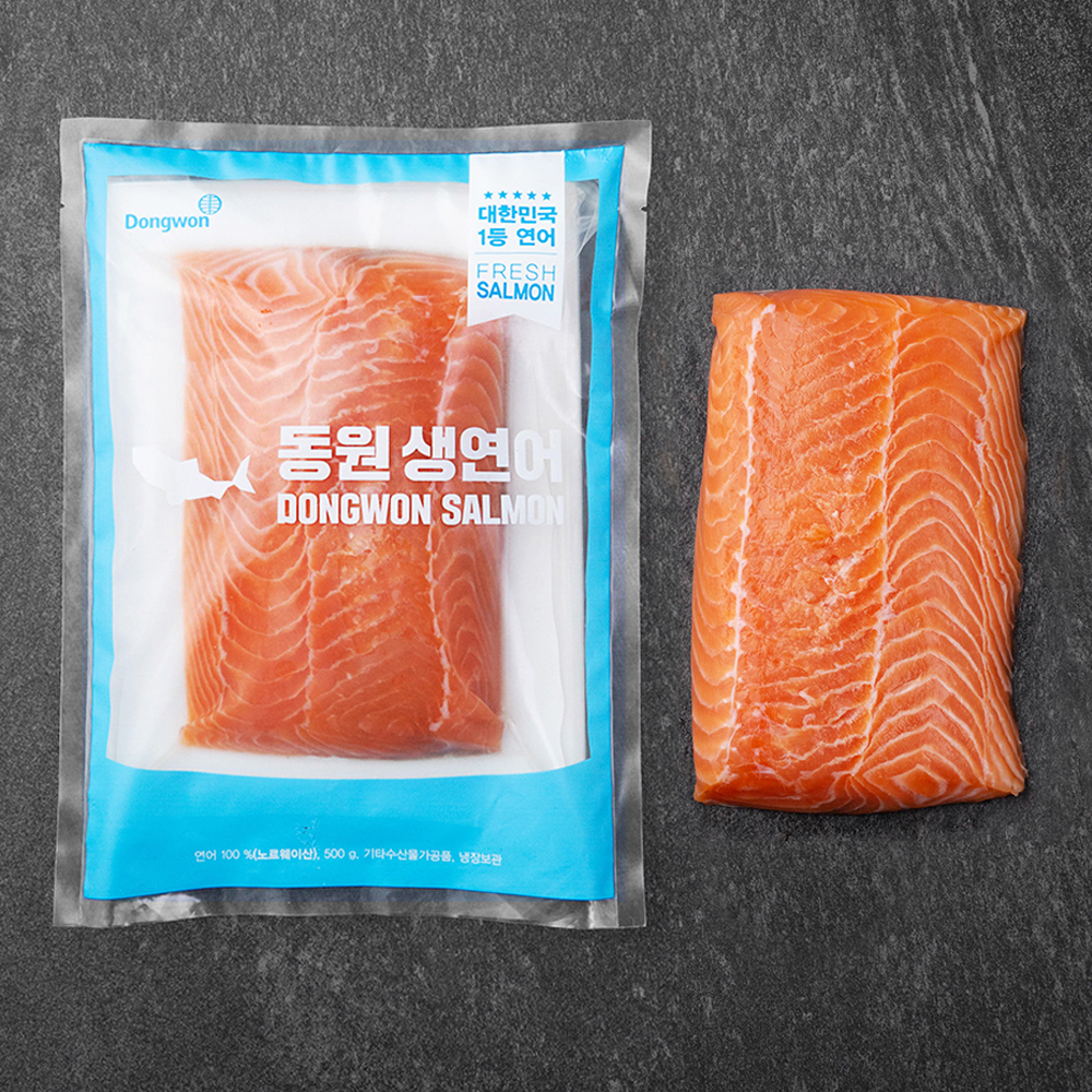 동원 노르웨이 생연어, 500g, 1개 24,900원