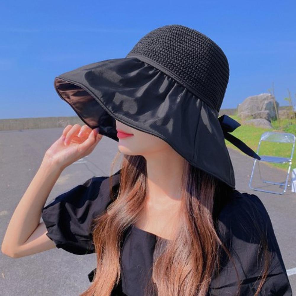 해피제이 챙넓은 밀짚 모자 5,900원