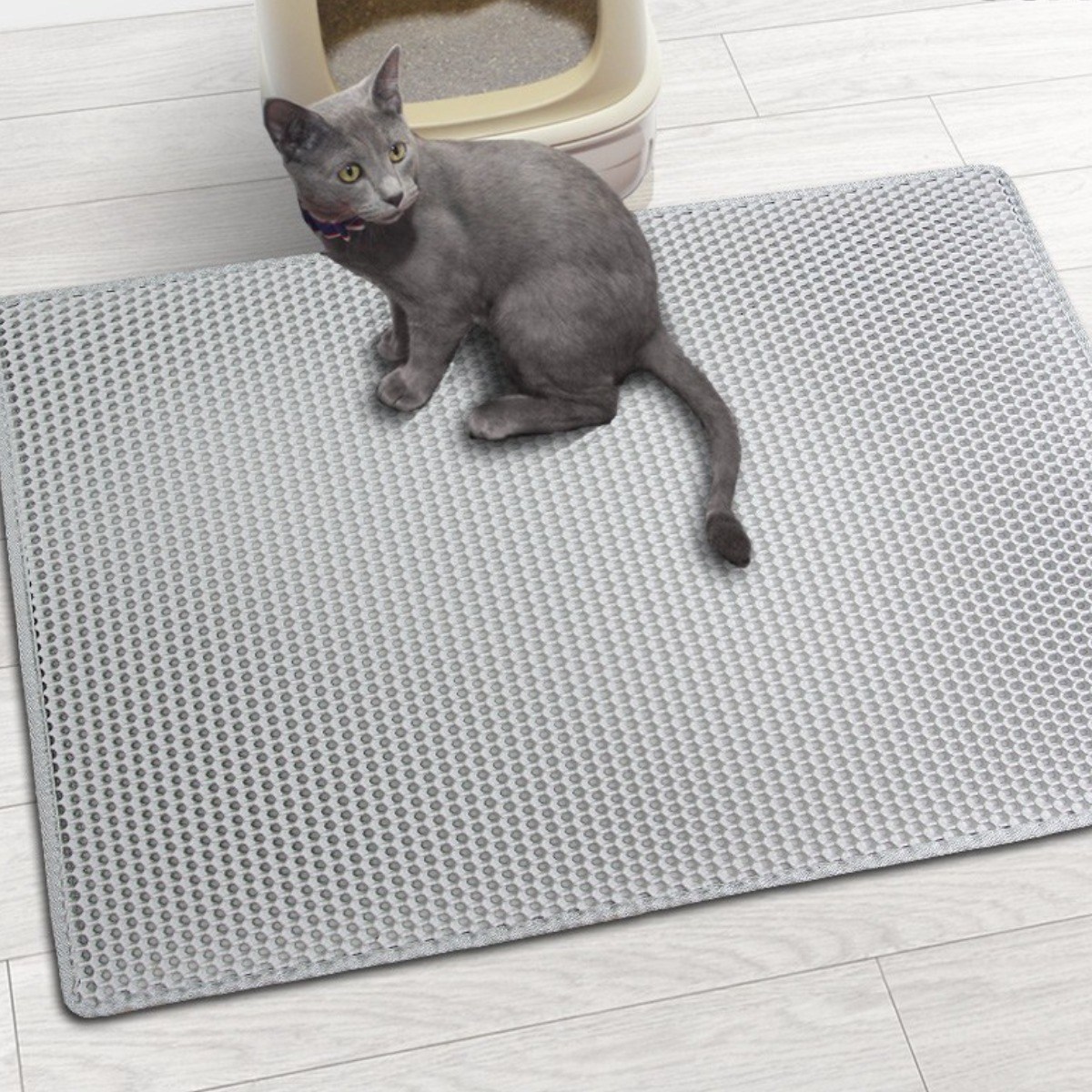 펫톡톡 고양이화장실 사막화방지 벌집 모래매트 대형 특대형 플러스 15,500원