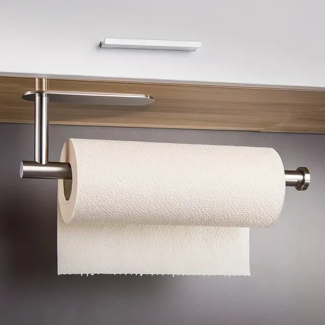 룩업 무타공 키친타올 거치대 스테인레스 다용도걸이, 1개, 스테인레스 10,400원