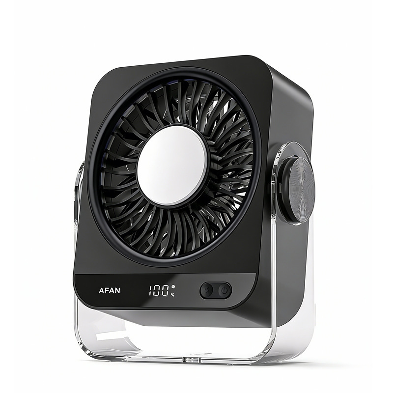 루베라 반도체 냉각 미니 냉풍기 탁상용 선풍기 USB 충전 벽걸이 겸용 에어컨 선풍기 3in1 저소음 강풍, 블랙, K818 35,800원