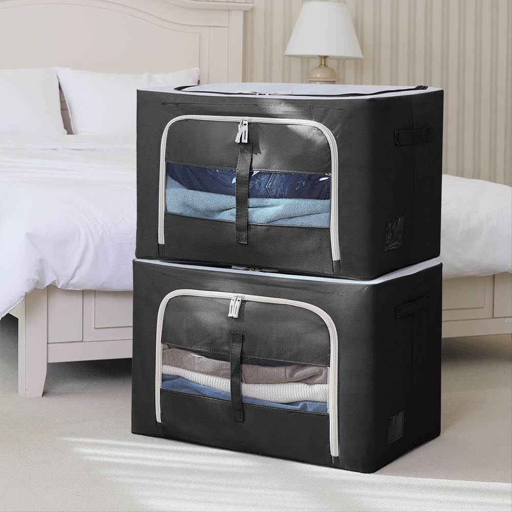 조은리빙 프리미엄 스틸 와이어 옷정리 이불보관 리빙박스 100L 19,900원