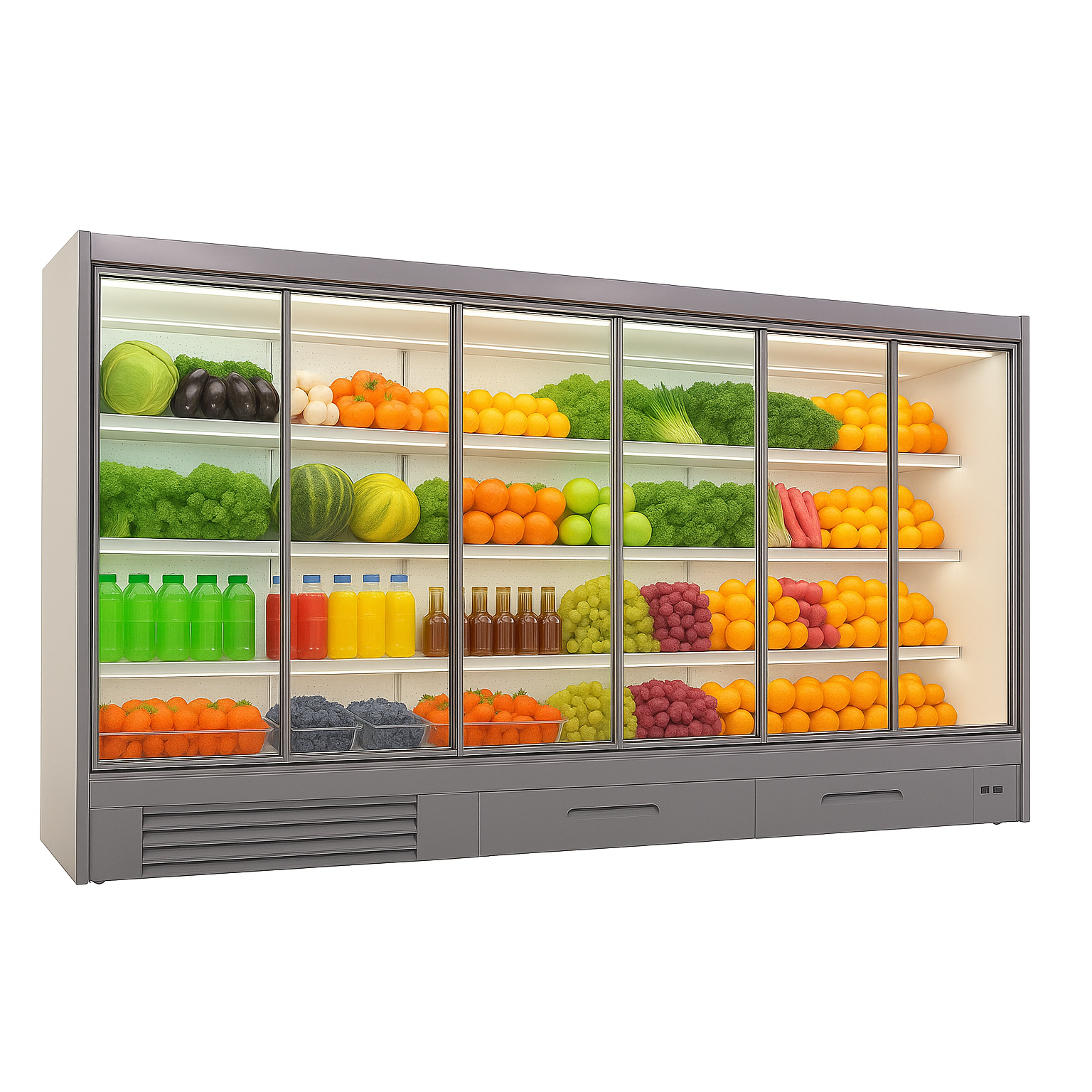 오픈다단 쇼케이스 슬라이딩도어 (내치형) 2580 6,601,000원