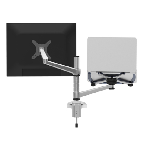 애니클리어 데스크톱 모니터 노트북 듀얼 암 거치대 스탠드 OA-7, 혼합색상, 1개 56,600원