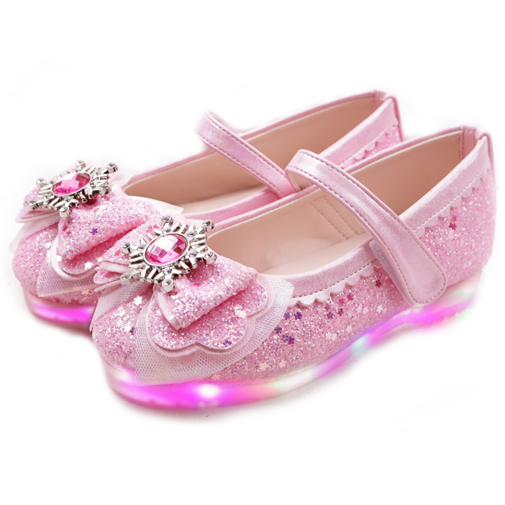 풋풋 엘사 LED 구두 라이팅구두 발광구두 여아구두 봄구두 가을구두 신학기구두 공주구두 메리제인구두 39,800원