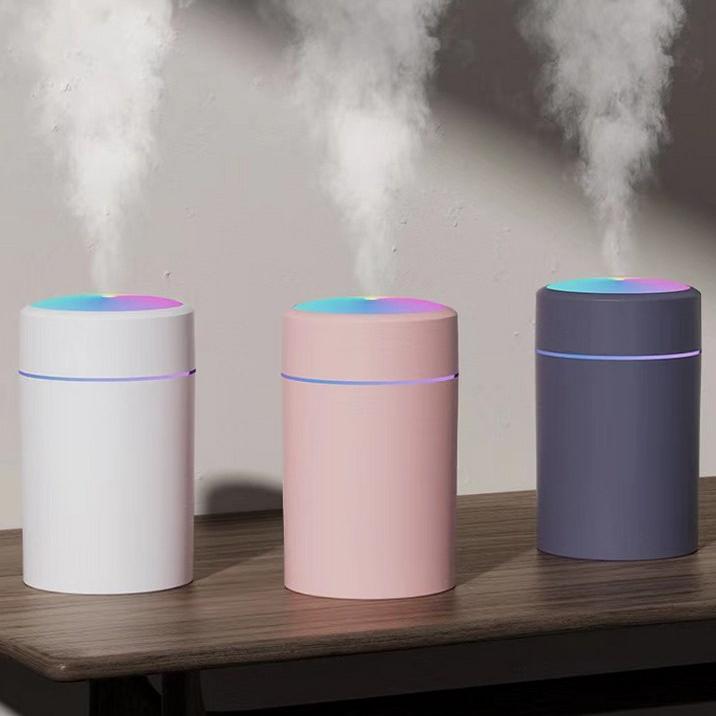 화려한 LED 무드등 초음파 가습기 미니 차량용 탁상용 책상용 250ml 12,650원