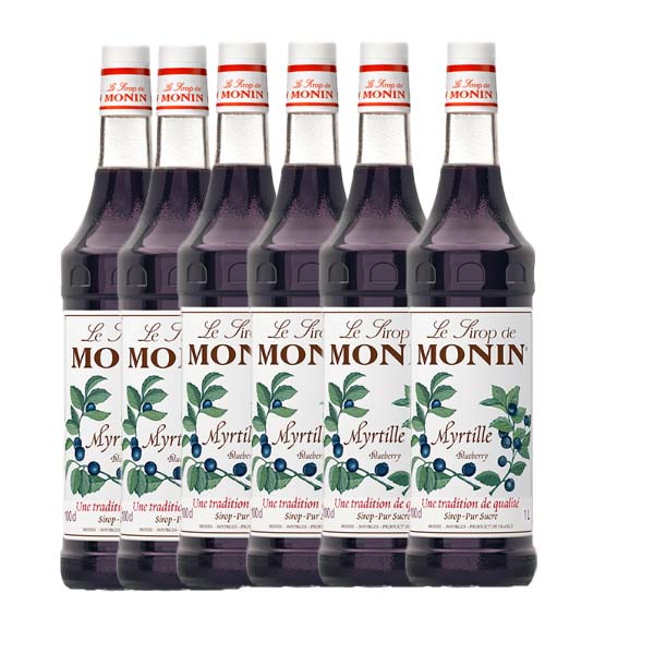 모닌 블루베리 시럽, 1L, 6개 99,000원