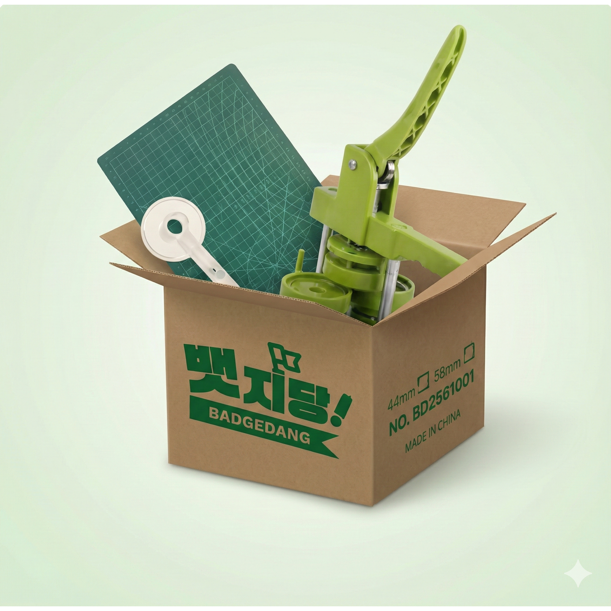 뱃지만들기 핀버튼 제작 핀뱃지 캔뱃지 굿즈, 1개, 58mm(본체) 74,000원