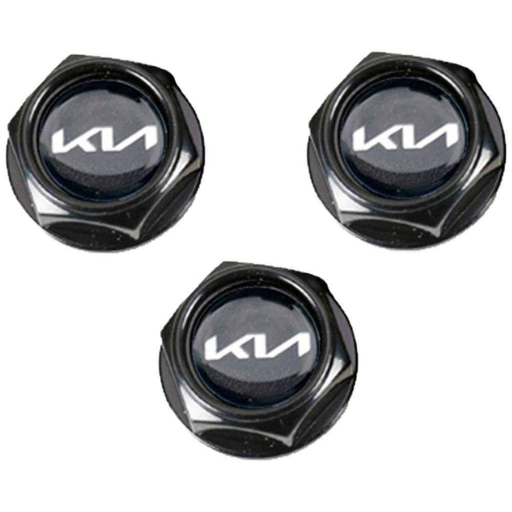 초이스몰 현대모비스 현대 기아(구형로고) 기아(신형로고) 크롬 블랙 1SET(3개) 넘버판 보조판 번호판 볼트 1SET(3개) 15,000원