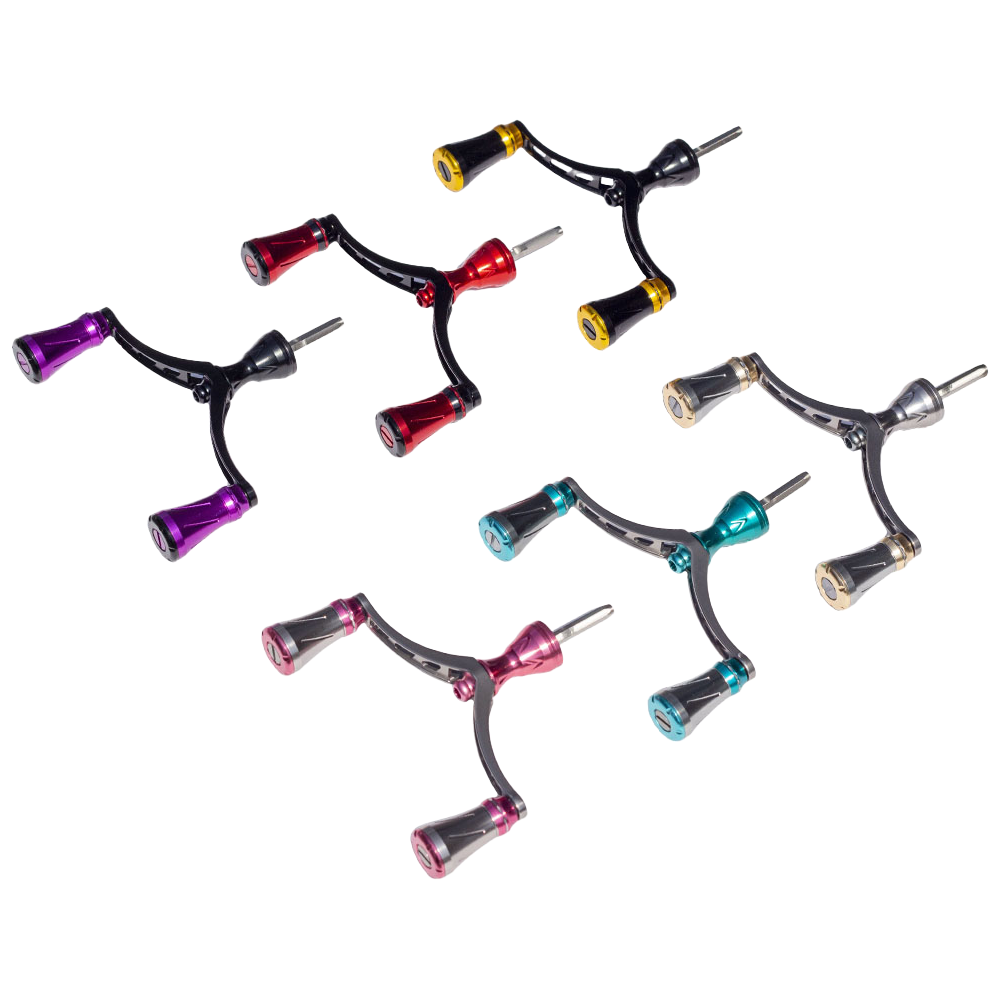 지존낚시 스피닝릴 더블핸들 관통형 DS더블핸들115-AL20G 다이와 시마노 스피닝 릴 튜닝 용품 수리 무늬 오징어 한치 오모리그 에깅 루어낚시 4각 6각, 레드, 1개 39,000원