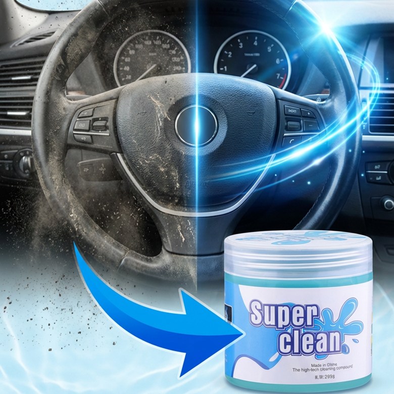 차량용 방향제 다용도 차량 실내세정제 워싱 프리 반복 사용 가능 먼지제거 클리너젤 3,900원