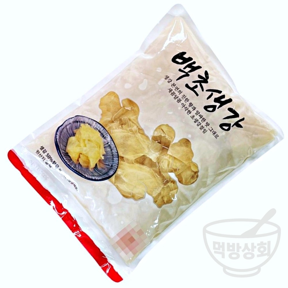 먹방상회 백초생강 초절임 생강 스시용 업소용 3킬로그램 x2EA 23,800원