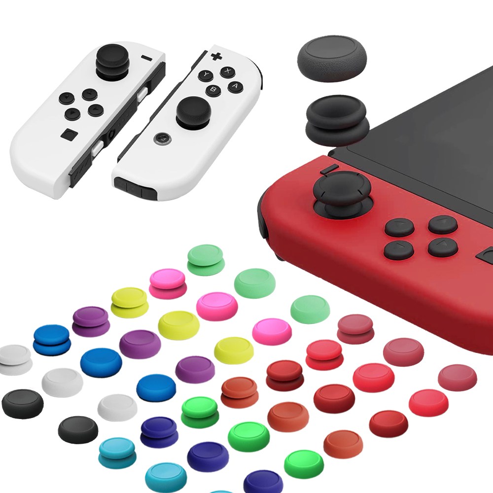 업마켓 닌텐도 스위치 조이콘 스틱커버 키 캡 스컬앤코 썸그립 OLED 라이트 호환 6,200원