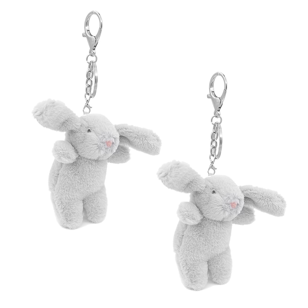 엘리다움 플러피 버니 키링 미니 토끼 커플 우정 가족 학생 가방키링 작은키링 9,900원