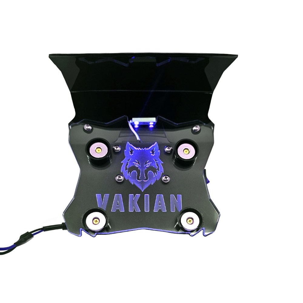 오토바이 바키안 자석충전 거치대 2구 단품 늑대애니 히어로 자석충전기, 2구 바키안애니 블루, 단일상품 60,000원